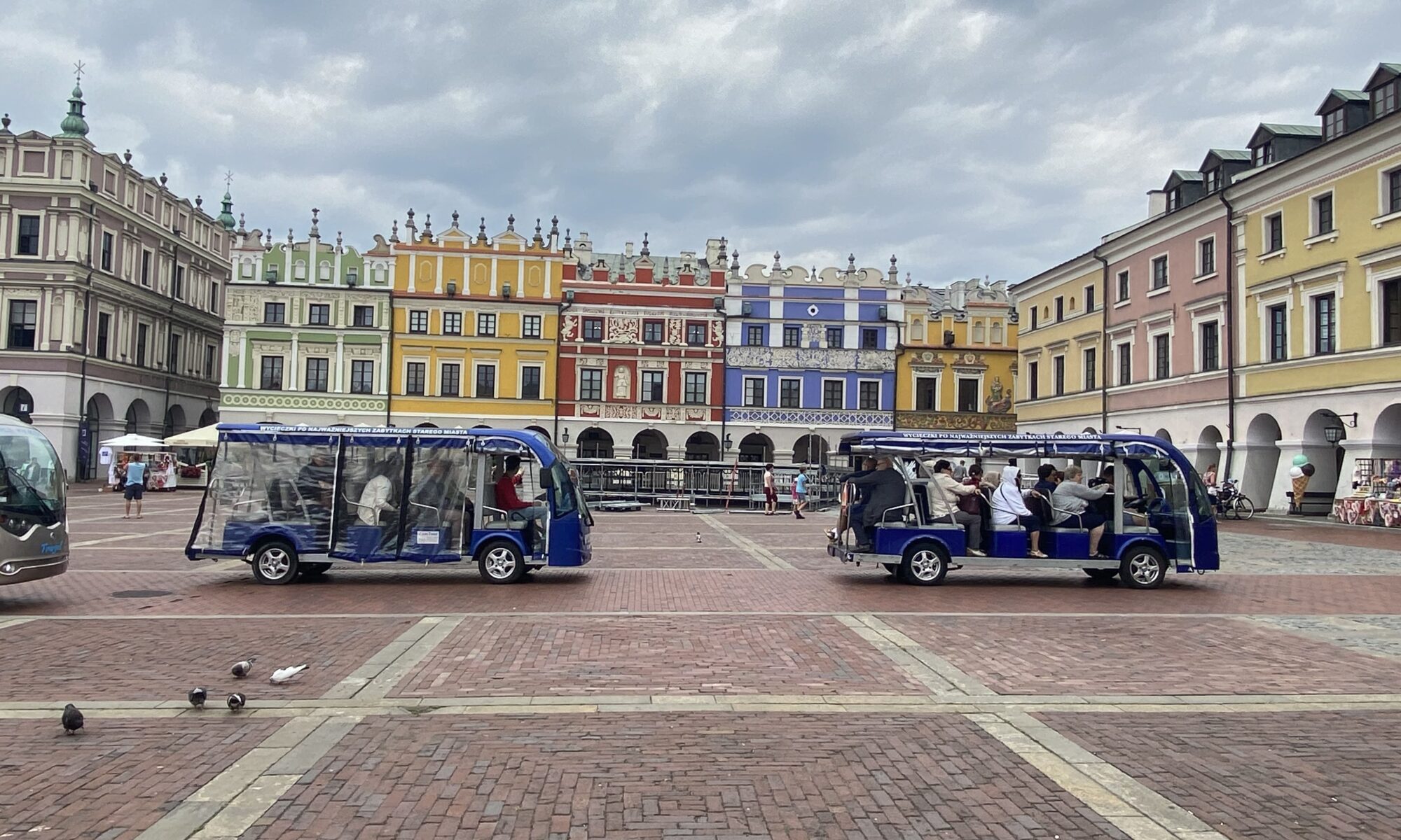 Melex Zamość Zwiedzanie melexem Zamościa Wycieczka po Zamościu Wycieczki po Zamościu Zabytki Zamościa Zamość